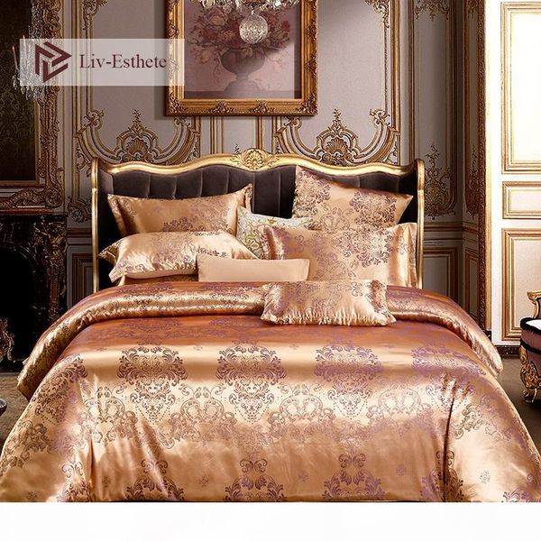 

лив-эстет euro palace жаккард пододеяльник double  king пододеяльник плоский лист декоративное постельное белье для венчания