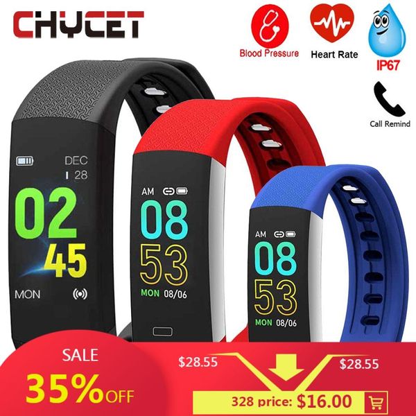 

smart wristband fitness bracelet blood pressure women fitness tracker watch heart rate monitor waterproof pedometer men sport wmtirc xhlove