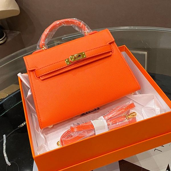 

handbags purse kelly mini package tote h bags genuine leather fashion artwork palmar print hardware plain hasp women shoulder purse