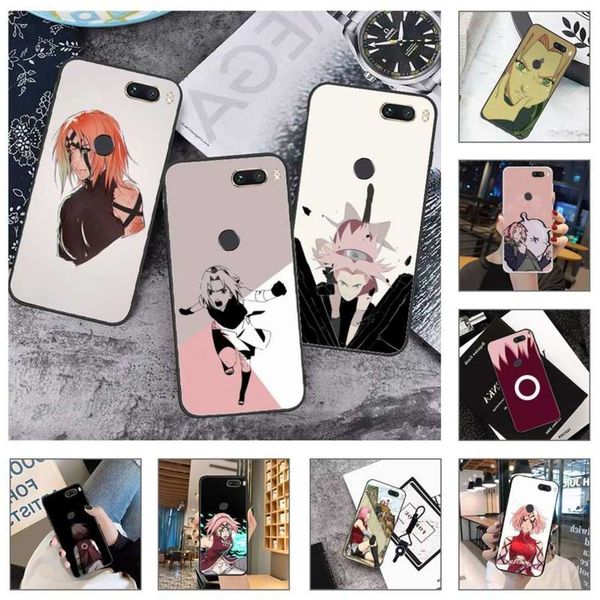 

3animation naruto sakura mobile phone cover is redmi 89t 5 plus 9se k20 mi8 max3 jianxing 9 note 68 9t 9s 10 profsiona