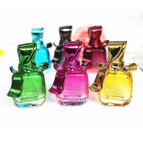 

10pcs/lot 15ml empty perfume bottle glass refillable parfum spray bottle cosmetic glass packaging bottle vials w qylkwx