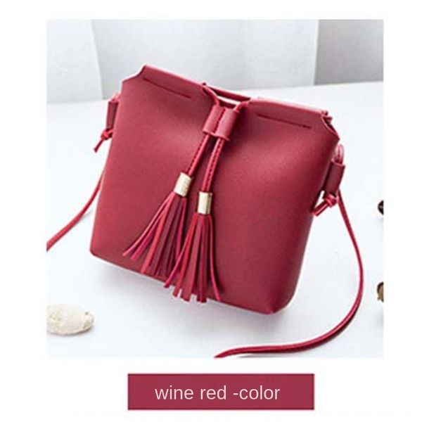 

korean style tassel 2019 spring and summer small square bagshoulder strap small square bagnew fashion shoulder crossbody hand bag guangzhou