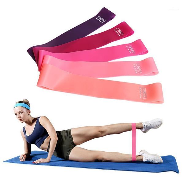 

resistance bands 5pcs/lot strength training fitness gum exercise gym bands1