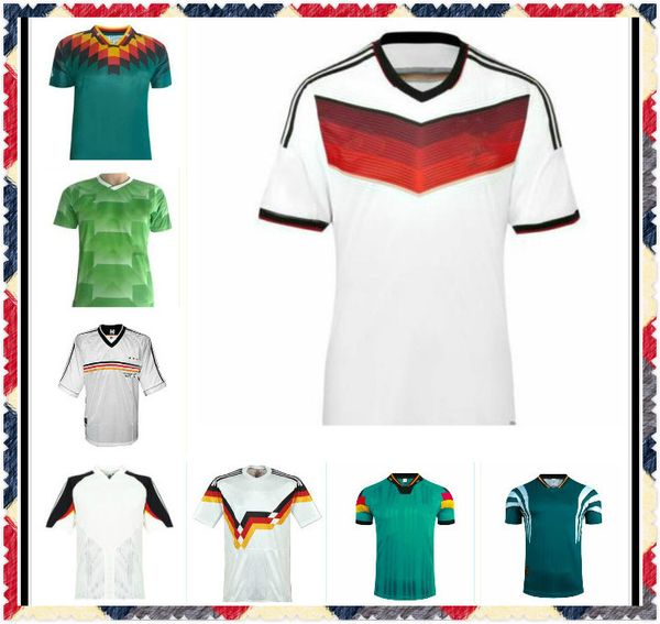 

1996 1998 retro soccer jersey 96 98 home white away green classic antique vintage football shirt bobic kuntz klinsmann bierhoff moller, Black;yellow