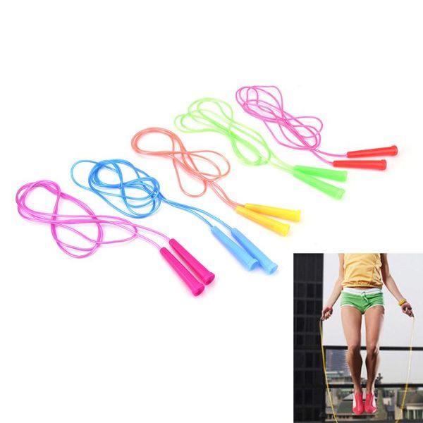 

jump ropes 2.4m speed wire skipping adjustable rope fitness sport exercise cross fit