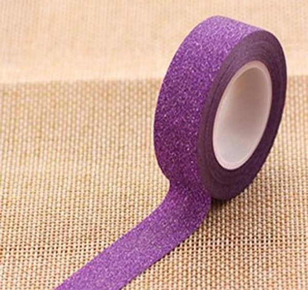 

new arrival adhesive silver golden glitter washi tape scrapbooking christmas party kawaii cute decorative paper cra wmtwys comb2010