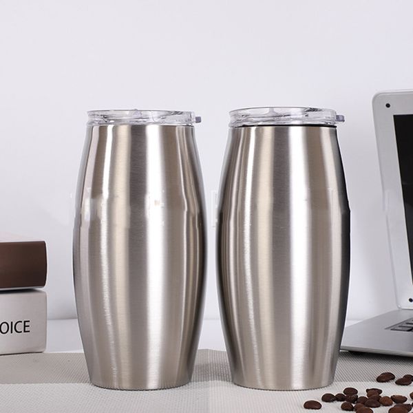 

25oz tumbler wine mugs portable straw double walled stainless steel vacuum insulated cup creative car tumbler mugs vtky2197