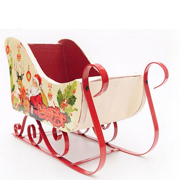 

sleigh car christmas decoration wooden