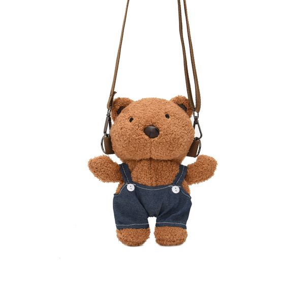 

children's bag 2020 cute bear small backpack boy girl schoolbag kid doll bag bear bags 2020 selling
