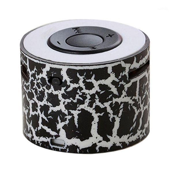 

portable mini wireless colorful light cylinder small crack sound speaker subwoofer support tf card1