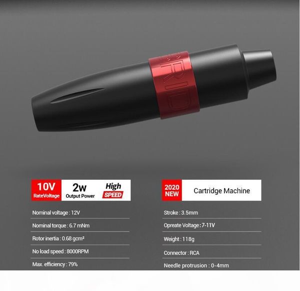 

epack dragonhawk arashi rotary tattoo kit hybrid tattoo pen machine mini power supply disposable needles tattoo supply