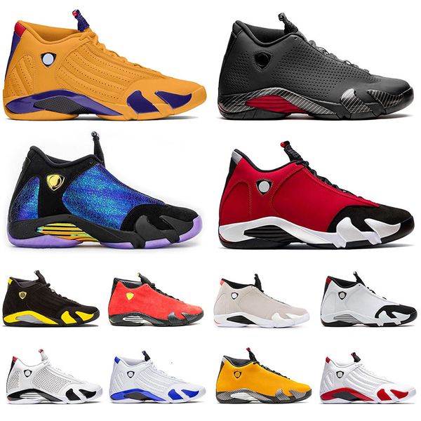 

new arrival supblack supwhite jumpman shoes 14 14s basketball trainers xiv gym red black toe bumblebee air chaussures mens sneakers, White;red