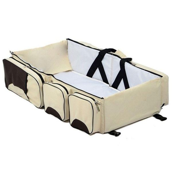 

multi-functional in baby diaper 3 1 bags travel bassinet - portable bassinet & changing pad station +jcah qynf