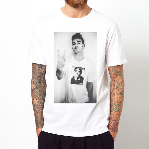 

limited morrissey-finger flip the smiths punk mens white t-shirt size s-5xlnew fashion t shirts sport hooded sweatshirt hoodie