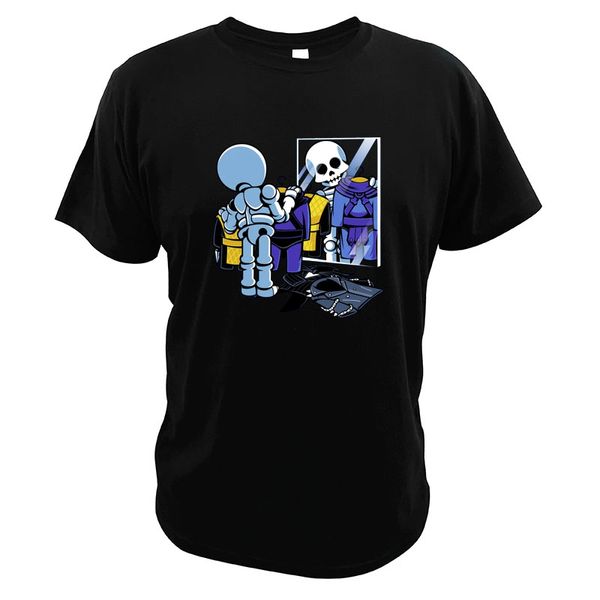 

sport skull style t-shirt dress up as skeletor jack skellington ghost rider funny creat design crew neck digital print t shirt