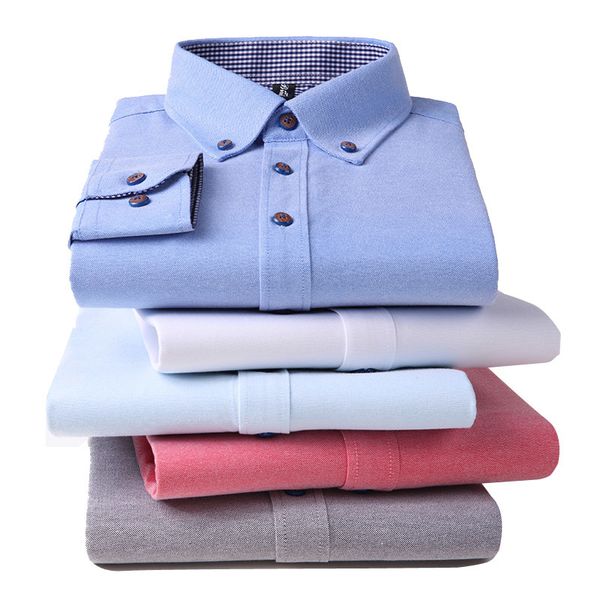 

autumn fashion casual men long sleeve shirt design anti-wrinkle comfortable white pink black men dress shirts 1022, White;black