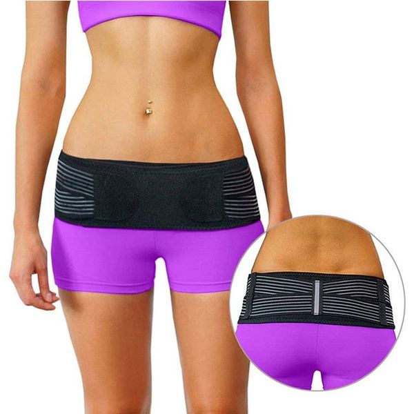 

shaper pelvic support belt women postpartum hip postpartum recovery shaper beauty shaping stretchable breathable tighten belts, Black;gray