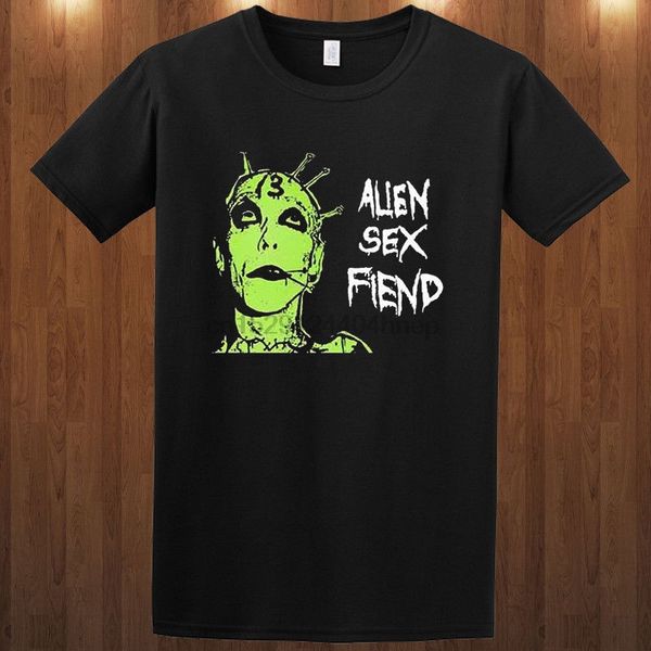 

summer alien fiend tees gothic rock nik fiend mrs fiend m l xl 2xl 3xl fashion sport hooded sweatshirt hoodie t shirt