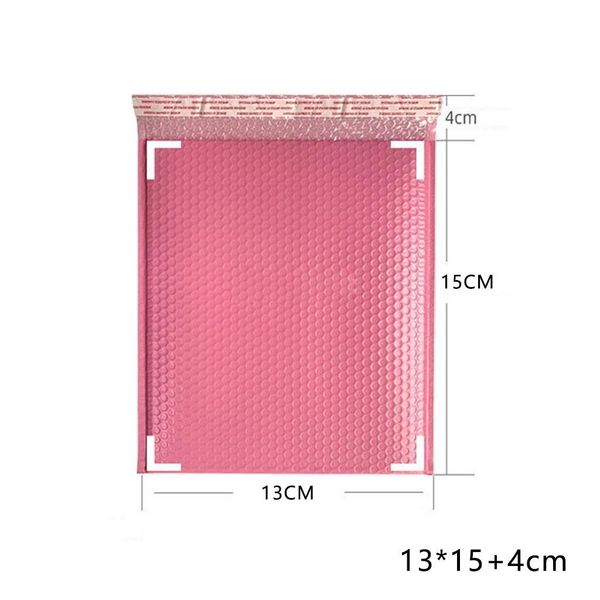 

10pcs courier self seal envelope bags lined poly foam bubble mailers padded mailing bag waterproof postal shipping bag pink h bbydbh