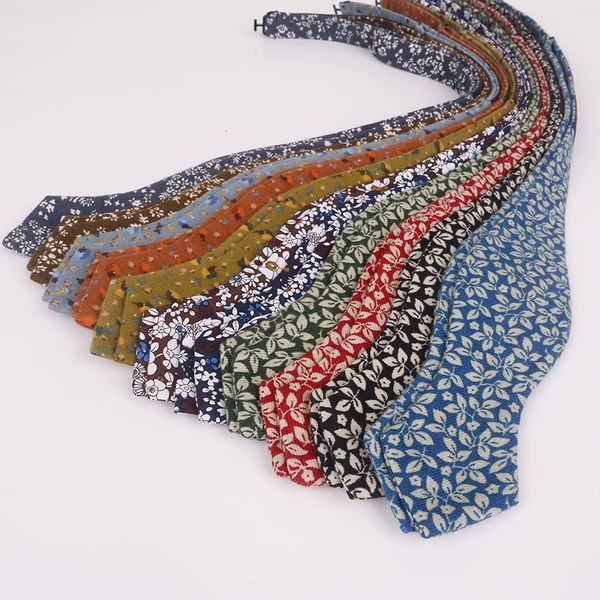 

hand chintz bow gourd floral spot cotton self tie, Black;gray