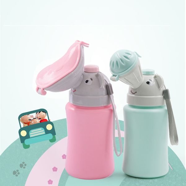 

portable convenient travel cute baby urinal kids potty girl boy car toilet potties vehicular urinal traveling urination new lj201110