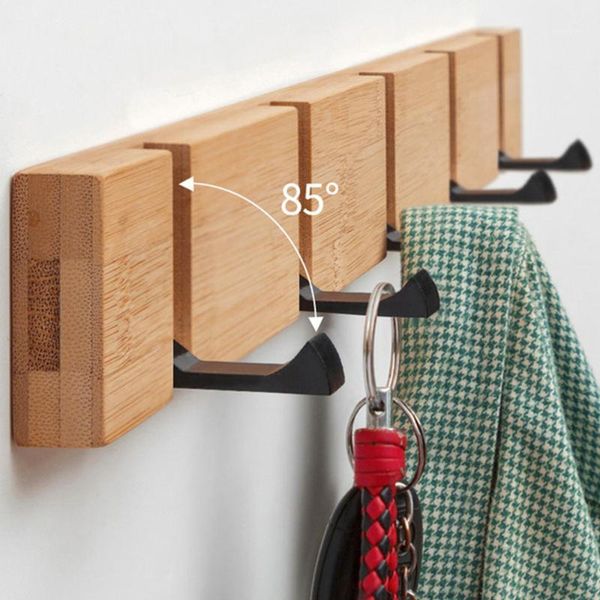 

wall mounted coat rack punch-floating shelves wood wall storage shelves with hooks for bedroom living room bathroom office1