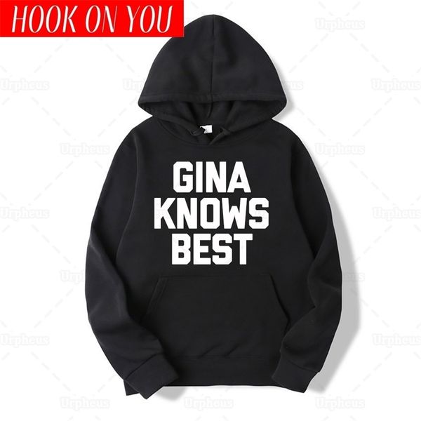 

brooklyn nine nine merch gina knows hoodie sweatershirt same style graphic hoodies men and women long sleeve hoodies 201127, Black