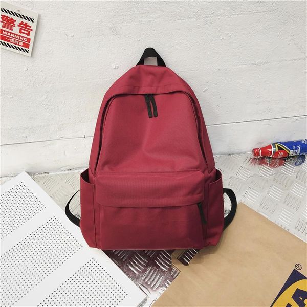 

women's backpack 2020 new brand designer fashion large capacity canvas schoolbag campus backpack casual simple