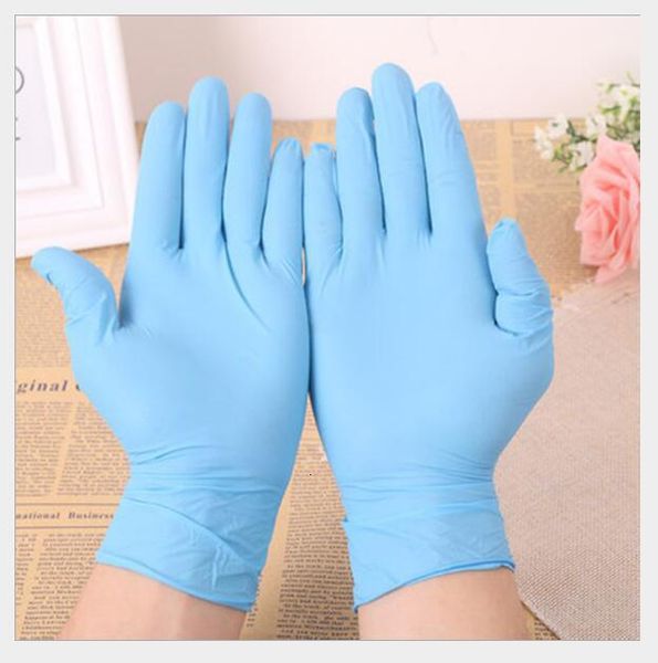 

factory37kshousehold disposable food protective universal nitrile garden cleaning gloves