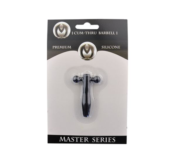 

toy barbell a162-1 silicone beginner's urethral black tube stretching new fetish bondage qpkrt
