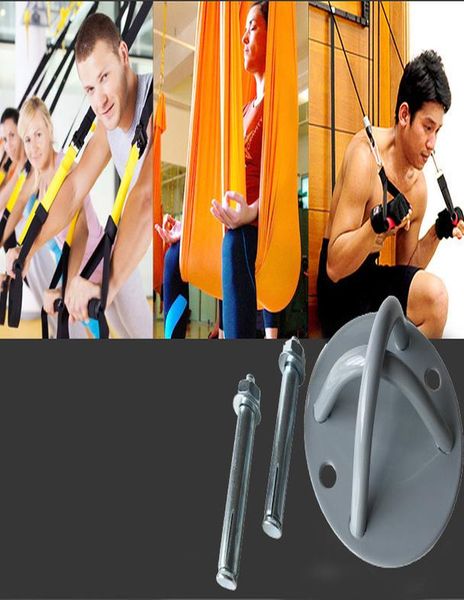 

подвесные крюки потолочные плиты для воздушных йоги гамака подвеска сопротивление полосы фитнес-тренировка подвесные крючки wmtcxa hwjh