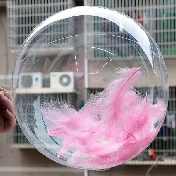 

50pcs no winkles transparent pvc balloons 10inch clear bubble helium globos wedding birthday party decorative helium ballons kids toys ball