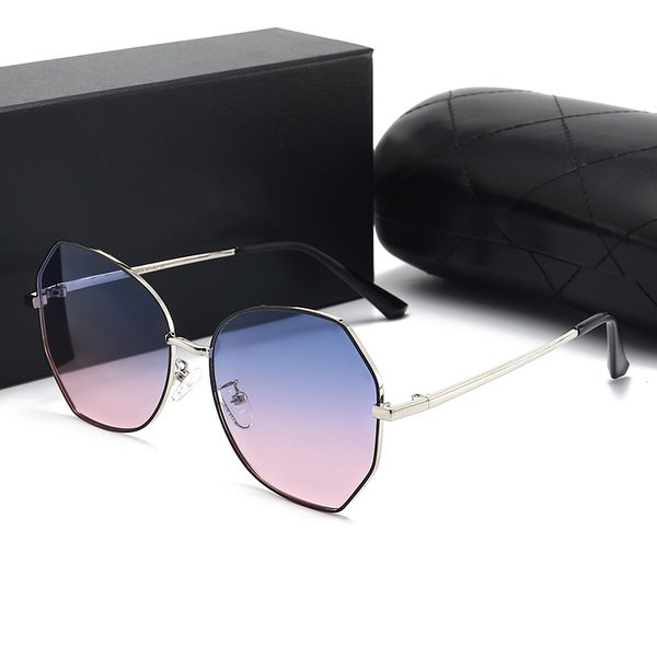 

new popular sunglasses brand designers with logo luxurious uv400 all seasons eyeglasses eyewear 5colors 806670, White;black