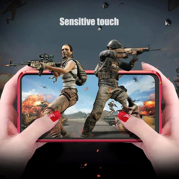 

магнитные поглощения металлические корпусы для samsung galaxy a60 телефон задняя крышка двухстороннего стекла samsunga60 galaxya60 2019 armo