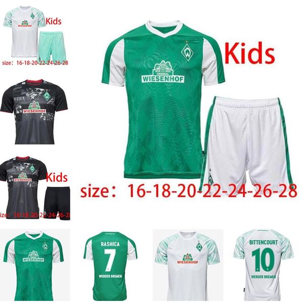 

2021 werder bremen soccer jersey home green #22 chong #9 selke 20/21 away white 3rd black soccer shirt customized football shirt, Black;yellow