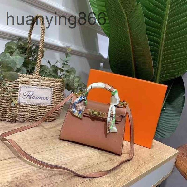 

brand h bags handbags women luxury classic kelys outlet bags the mini 2022 portable one shoulder messenger bag is made of cow leather have
