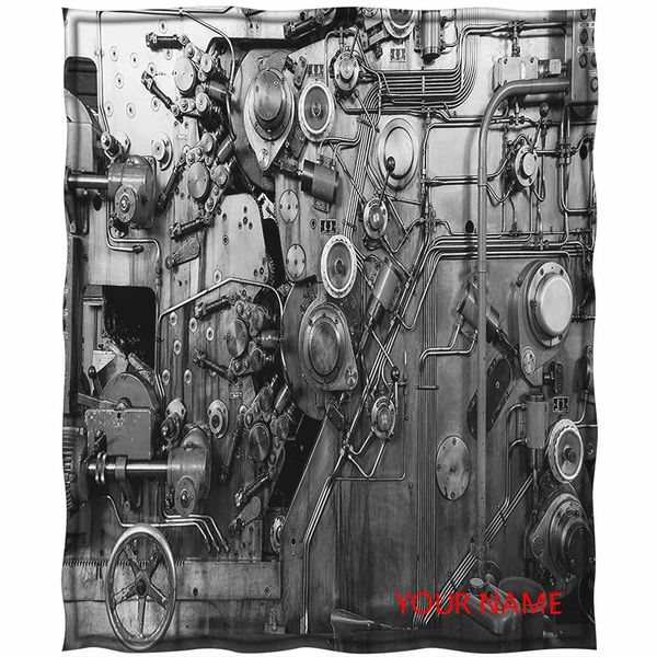

industrial soft and cozy blanket, modern times detail of rusted machine in factory physical equipment process diy blanket, great for watchin
