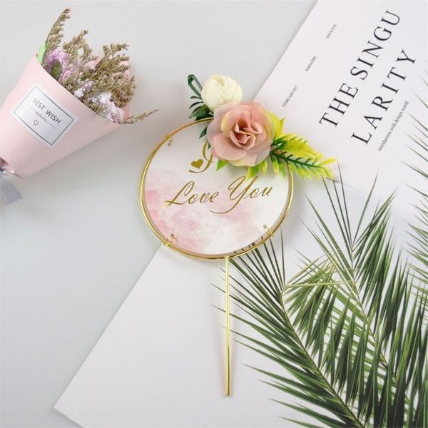 

ibe7q romantic lovers card valentine's day love decoration youday cake insert i card cake lovers insert parts imvyh