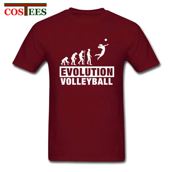 

sport 2018 summer cool volleyballer evolution men's t-shirt hip hop slim fitness fashion casual streetwear t shirt camisetas team tees