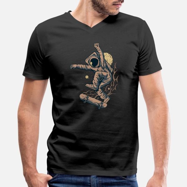 

astronaut jumping skateboard space with moon t shirt kawaii sports tracksuit hoodie sweatshirt