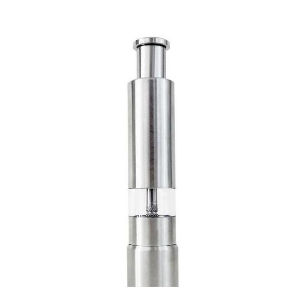 

stainless steel pepper grinder portable manual pepper muller seasoning grinding milling machine mini cooking jlluzn bdedome