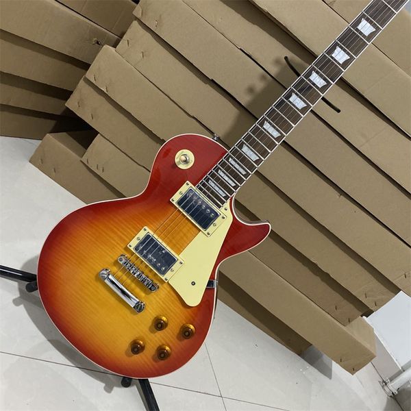 

chinese factory sunburst electric guitar guitars guitarra