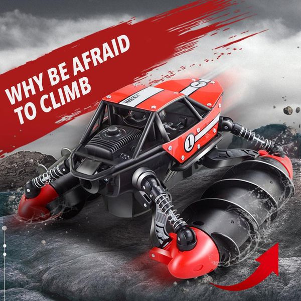 

waterproof remote programming stunt climbing vehicle toy children's birthday gifts remote control boat car