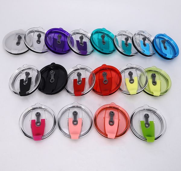 

30oz 20oz flip lid straw lid with hole spill proof splash resistant cap for stainless steel mug car cup drinkware lid