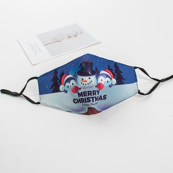 

masks printed xmas christmas anti face dust fog snowflake mouth cover breathable washable reusable partoutletosno