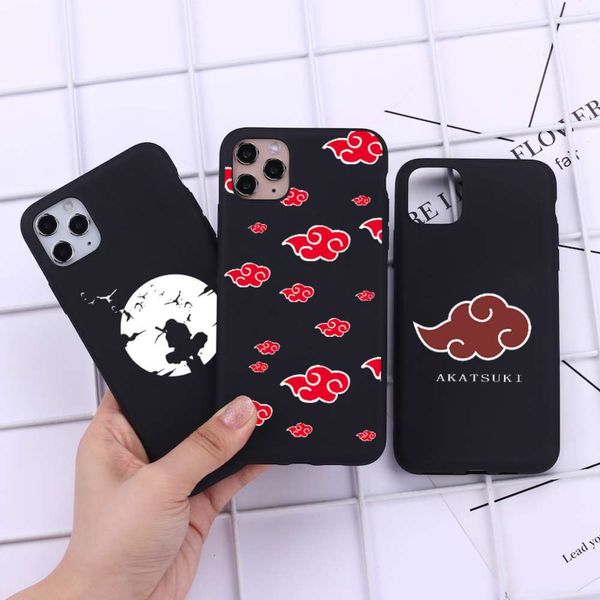 

1dwanimated naruto case vip 12 mini pro max soft tpu case vip 11 pro x xr xs max 7 8plus se 2020