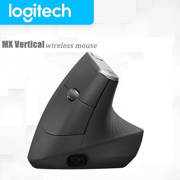 

mx vertical wireless mouse vertical ergonomic laser bluetooth&unifying 400-4000dpi rechargeable mice