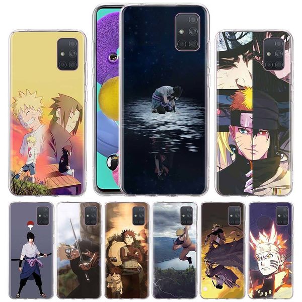 

anime naruto akatsuki silicone case for samsung galaxy a51 a71 a21s a11 a10 a20e a30 a40 a50 a70 a31 a41 back cover coque shell