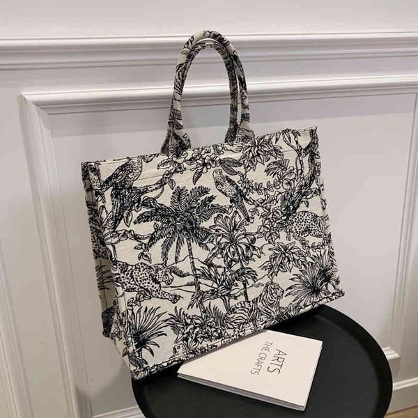 

female canvas messenger large capacity shoulder for college students