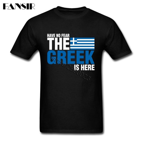 

plus size have no fear the greek is here rock t shirts man short sleeve men t-shirt family clothing sport hooded sweatshirt hoodie